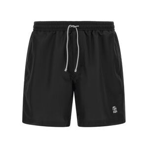 Brunello Cucinelli Men Logo Embroidery Swimsuit
